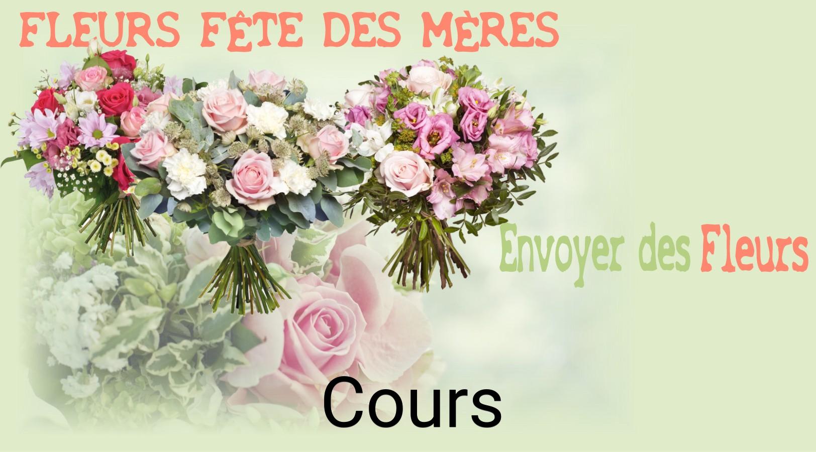 Bouquet de Fête des Mères livré à Cours